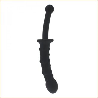 double dildo Handle anal