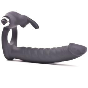 Rabbit double cock ring