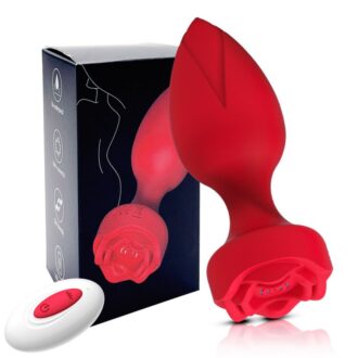 Rose anal plug