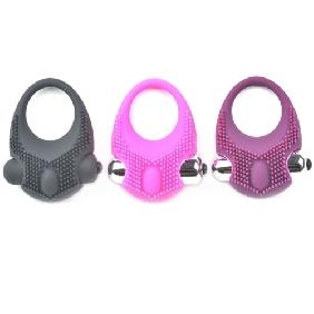 Soft ring with clit stim