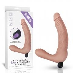 Rechargeable strap-on