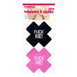 FUCK ME Cross Pattern Nipple