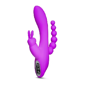 Rabbit Vibrator with Anal Beads
