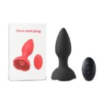 Rose anal plug